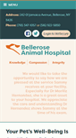 Mobile Screenshot of bellerosevet.com